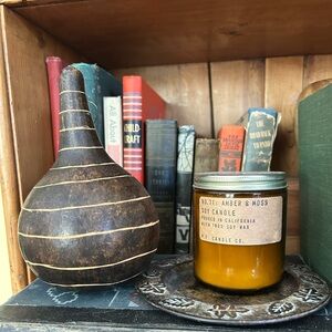 Fall Autumn Dried Gourd Striped